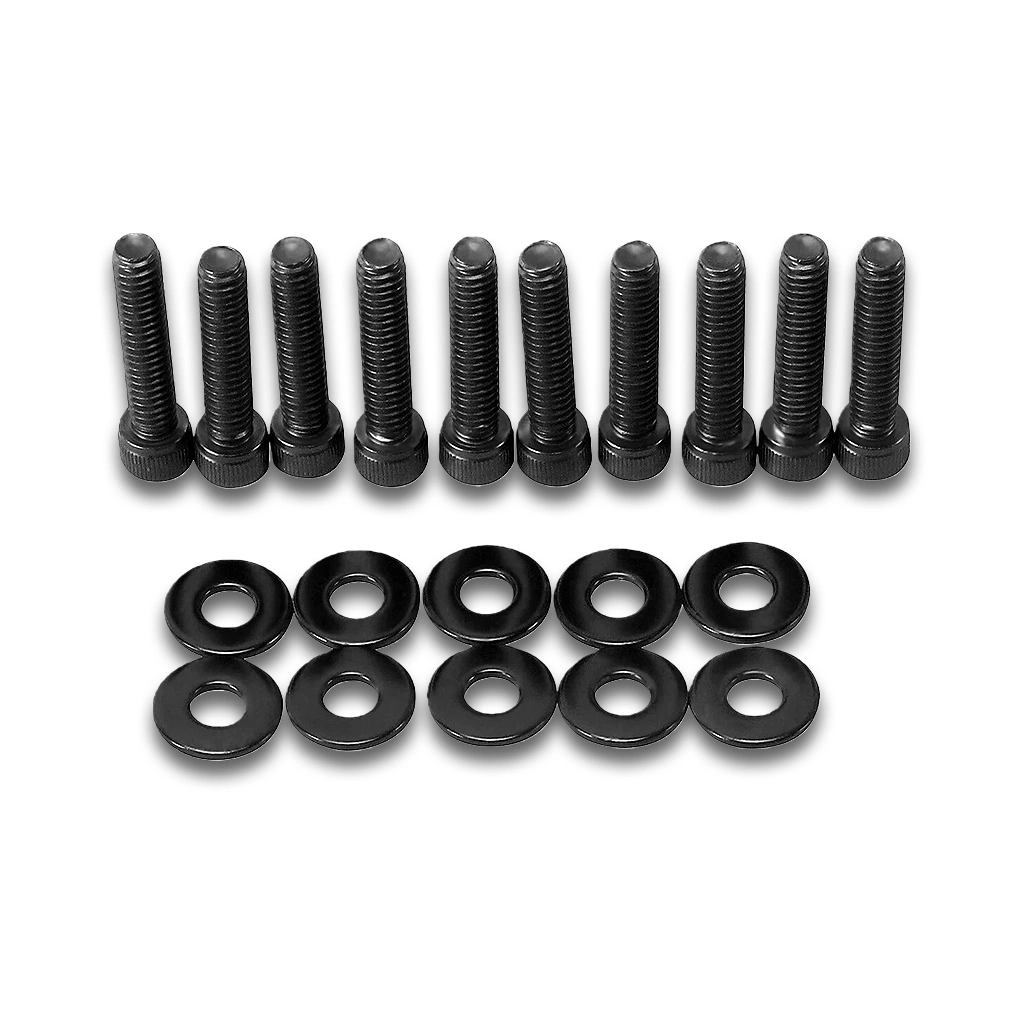 Black M8 Engine Cam Cover Bolt Kit for Harley Softail 2018–Later & Touring 2017–2024 - Image 2