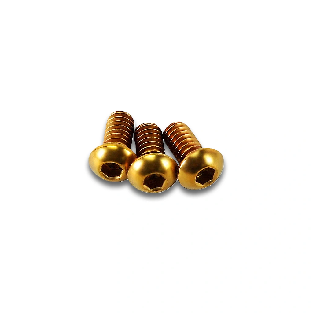 Gold Side Cover Screws Set for Harley Softail 2018–2024 - Image 4