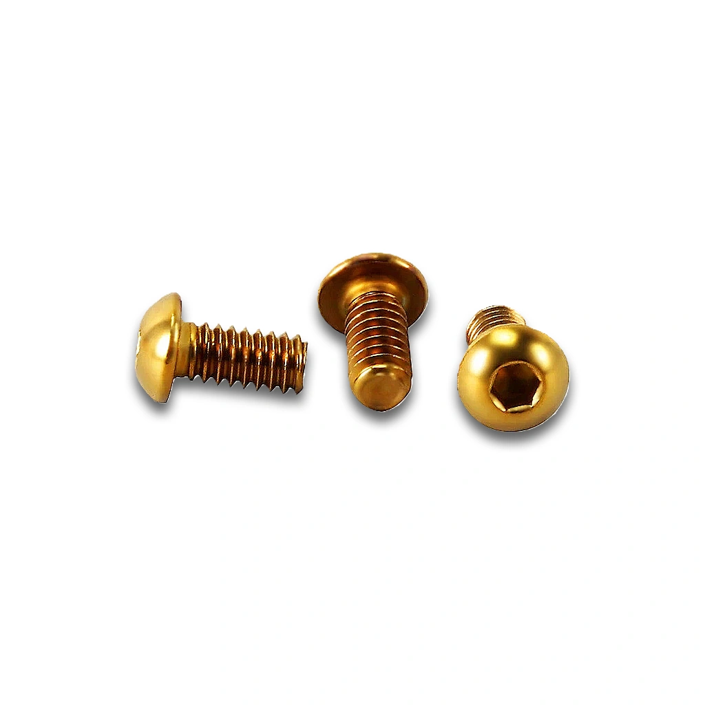 Gold Side Cover Screws Set for Harley Softail 2018–2024 - Image 5