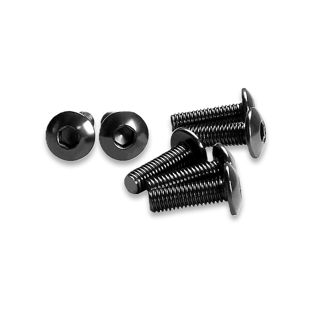Black Front Brake Rotor Bolt Kit for Harley Touring 2009–Later - Image 2