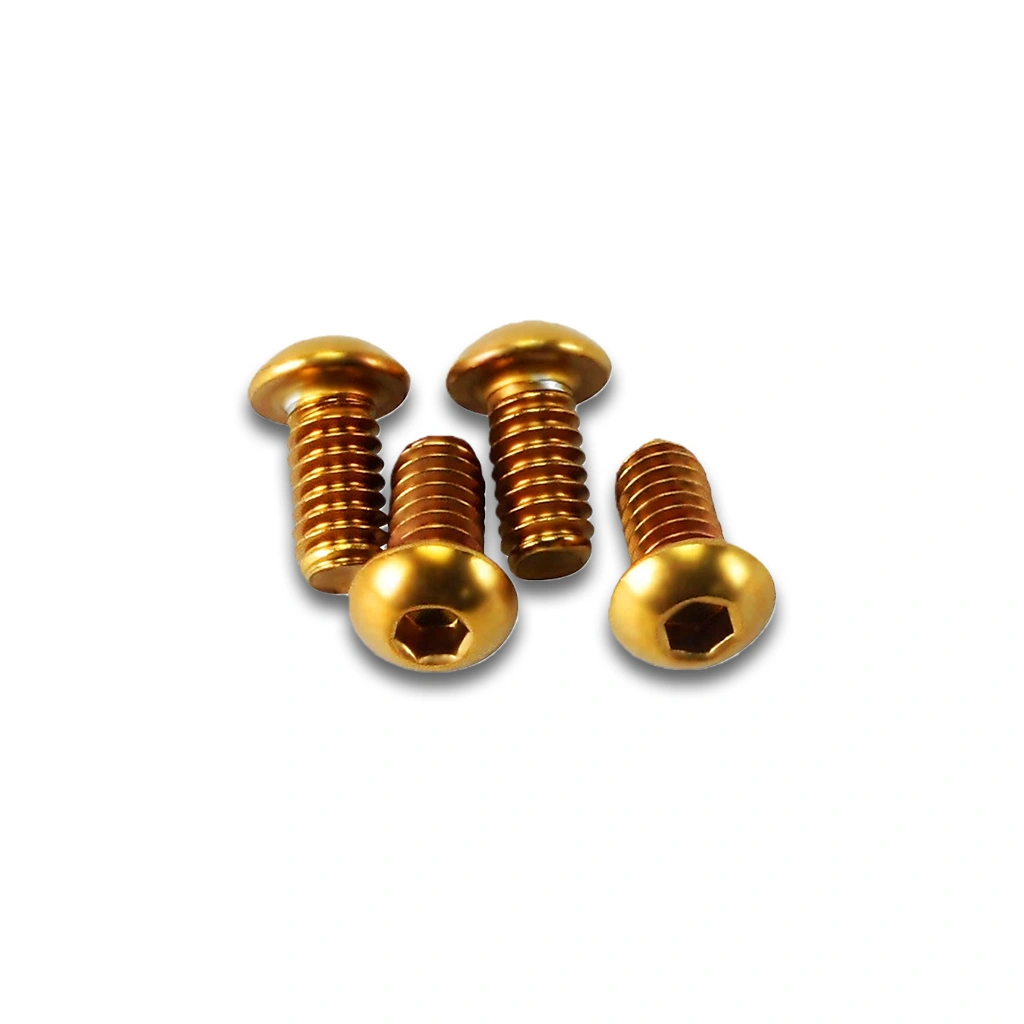 Gold Front Fender Bolt Kit for Harley Fat Bob & Low Rider Models 2018–Later - Image 3