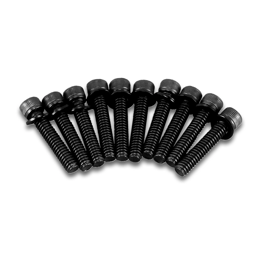 Black Engine Cam Cover Bolt Kit for Harley Softail, Dyna & Touring 2001–2017 - Image 6