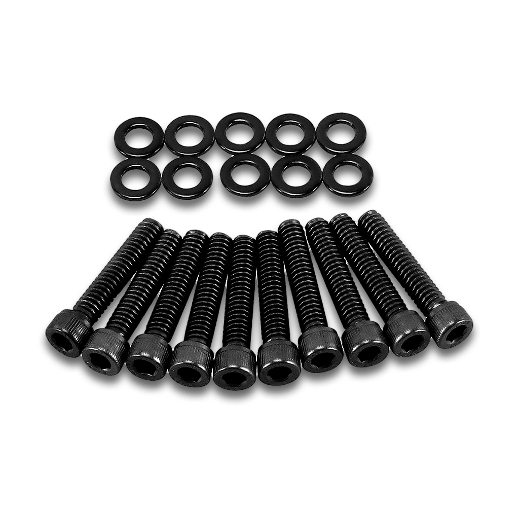 Black Engine Cam Cover Bolt Kit for Harley Softail, Dyna & Touring 2001–2017 - Image 7