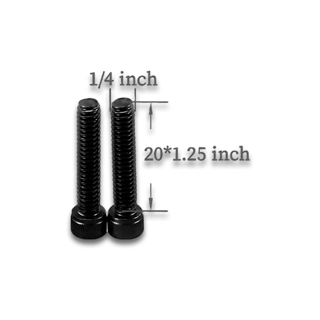 Black Engine Cam Cover Bolt Kit for Harley Softail, Dyna & Touring 2001–2017 - Image 3