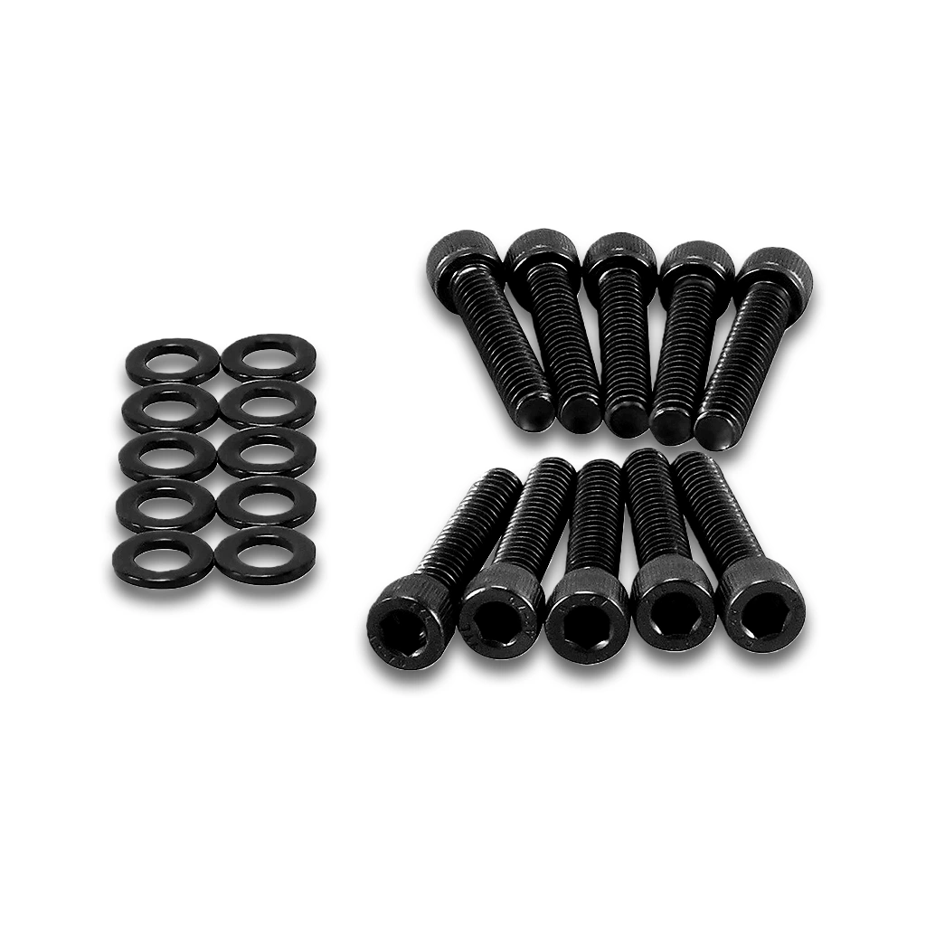 Black Engine Cam Cover Bolt Kit for Harley Softail, Dyna & Touring 2001–2017 - Image 5