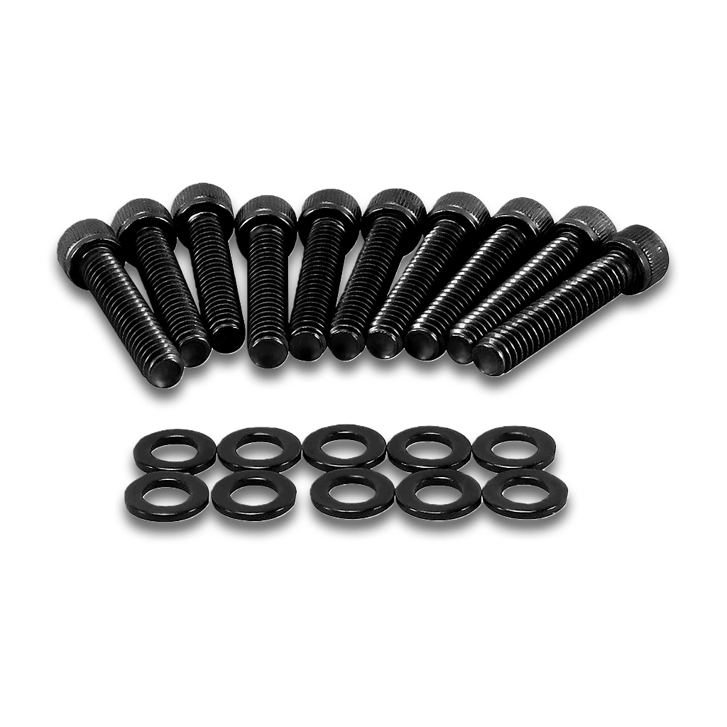 Black Engine Cam Cover Bolt Kit for Harley Softail, Dyna & Touring 2001–2017 - Image 4