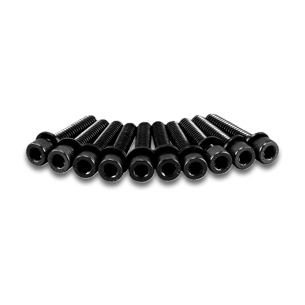 Black Engine Cam Cover Bolt Kit for Harley Softail, Dyna & Touring 2001–2017 - Image 8