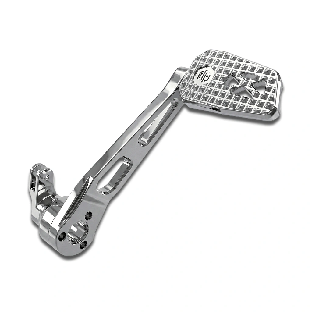 OFFRAMP STRIKE DECK™ Rear Brake Pedal for Harley Touring Models 1999–2025, CNC Billet Aluminum, Multiple Colors - Image 4
