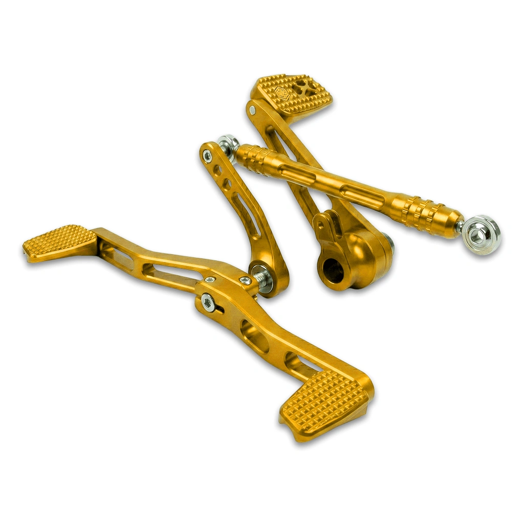 OFFRAMP STRIKE DECK™ Brake Pedal & Shifter Peg Kit for Harley Touring Models 1999–2025, CNC Billet Aluminum Foot Control Upgrade, Multiple Colors - Image 9