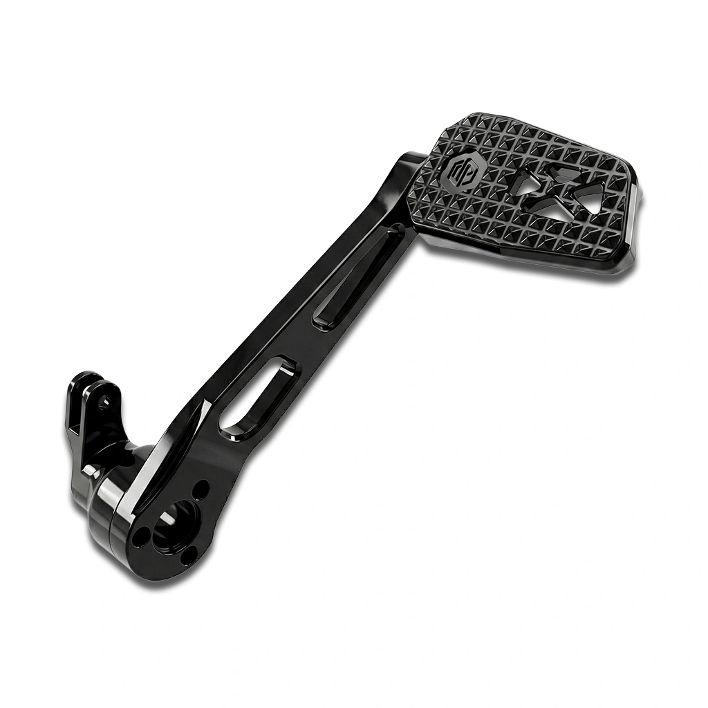 OFFRAMP STRIKE DECK™ Rear Brake Pedal for Harley Touring Models 1999–2025, CNC Billet Aluminum, Multiple Colors - Image 3