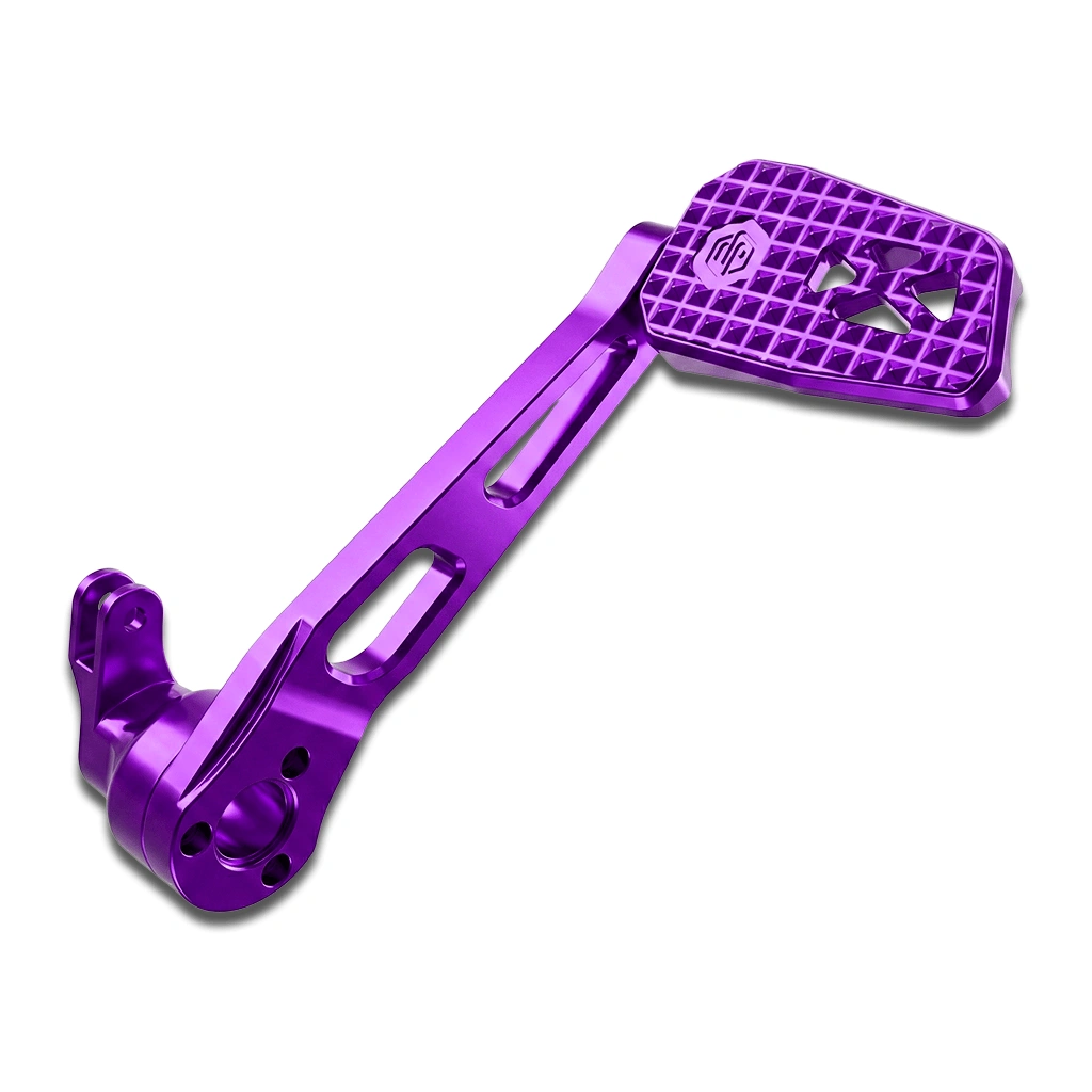 OFFRAMP STRIKE DECK™ Rear Brake Pedal for Harley Touring Models 1999–2025, CNC Billet Aluminum, Multiple Colors - Image 8