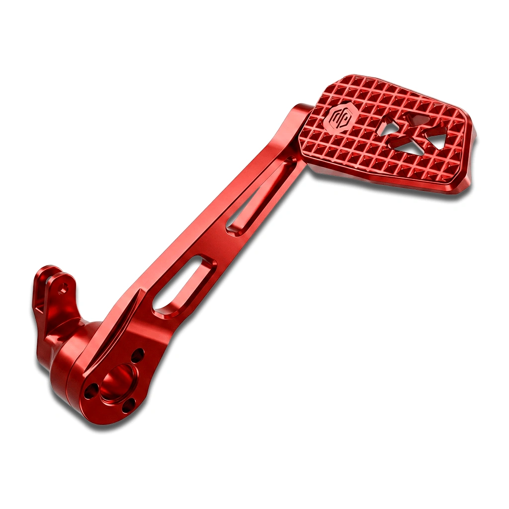 OFFRAMP STRIKE DECK™ Rear Brake Pedal for Harley Touring Models 1999–2025, CNC Billet Aluminum, Multiple Colors - Image 6