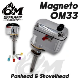 OFFRAMP OM33 Magneto Ignition for Harley Big Twin Knucklehead, Panhead & Shovelhead (1936–1969)