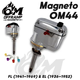 OFFRAMP OM44 Magneto Ignition for Harley Big Twin FL (1941–1969) and EL (1936–1952)