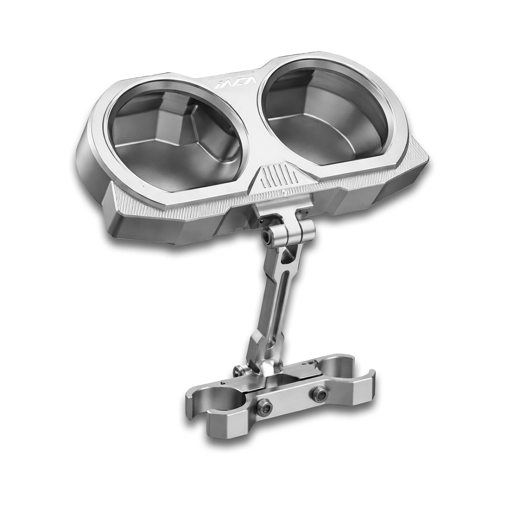 CNC Machined Gauge Bezel Anodized Finish for Harley Road Glide Models 2014–2023 - Multiple Color Options - Image 2