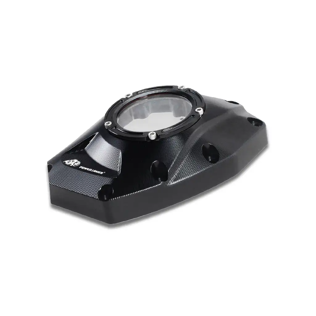 Black Engine Cam Cover for Harley Touring Models 2001-2016, Softail & Dyna Models 2001-2017 - Image 5