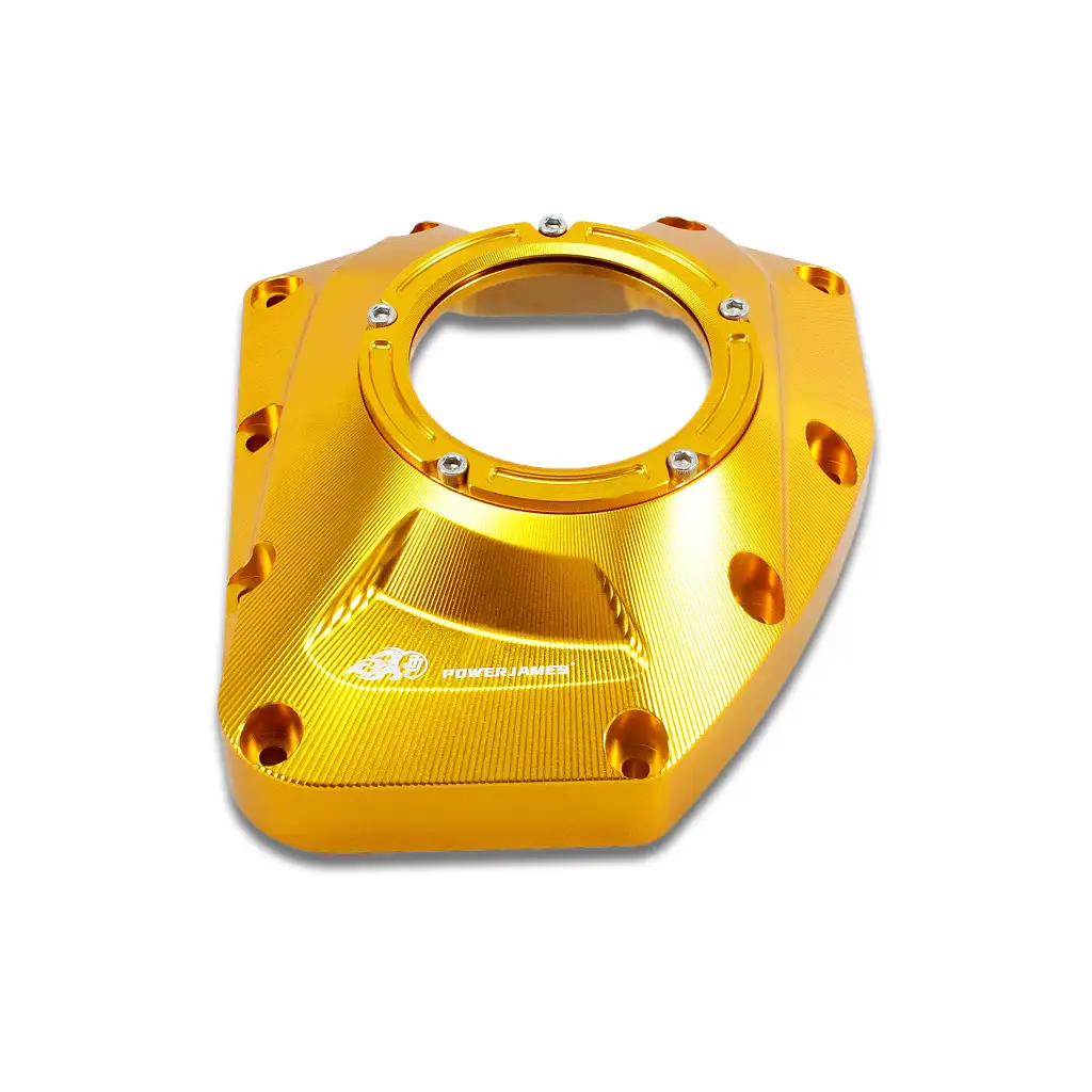 Gold Engine Cam Cover for Harley Touring Models 2001-2016, Softail & Dyna Models 2001-2017 - Image 3