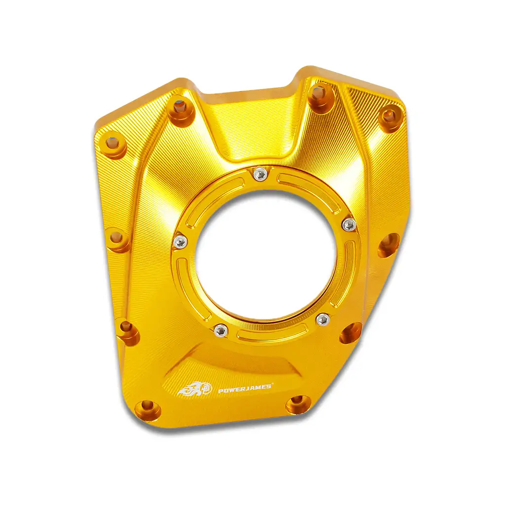 Gold Engine Cam Cover for Harley Touring Models 2001-2016, Softail & Dyna Models 2001-2017 - Image 9