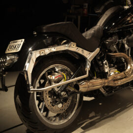 Mechanic X Billet Frame Tail & Saddlebag Support Brackets