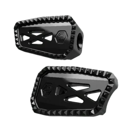 Diamond-Grip Billet Mini Floorboards